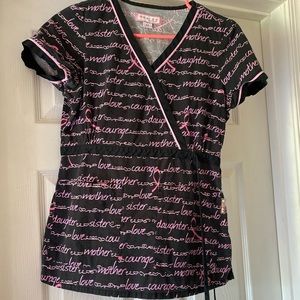 XS Koi scrub tops